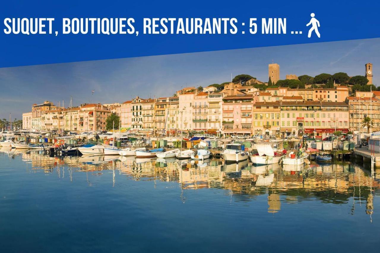 Le Dol - 150M Plages - Suquet - Verriere Cote D'Azur Cannes Exteriör bild